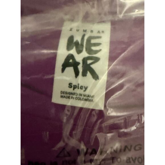 Zumba Libre Loose Muscle Tank color Purple Power size small NWT - Picture 5 of 8